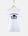Funny Halloween Skull T-Shirt for Women