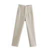 Womens Chic High Waist Office Pants