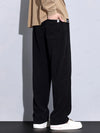 Men's Autumn Winter Corduroy Pants Elastic Waist Business Style