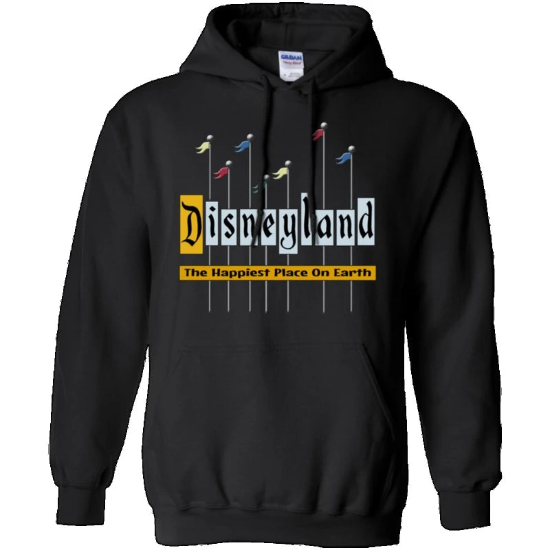 Disneyland Hoodie Couples Autumn and Winter Fleece