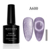 Cat Eye Gel Nail Polish With Magnet Soak off UV Holographic