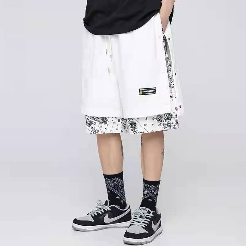 Basketball Shorts Baggy Men Jogging Clothes Punk Style Streetwear Thin Thickness