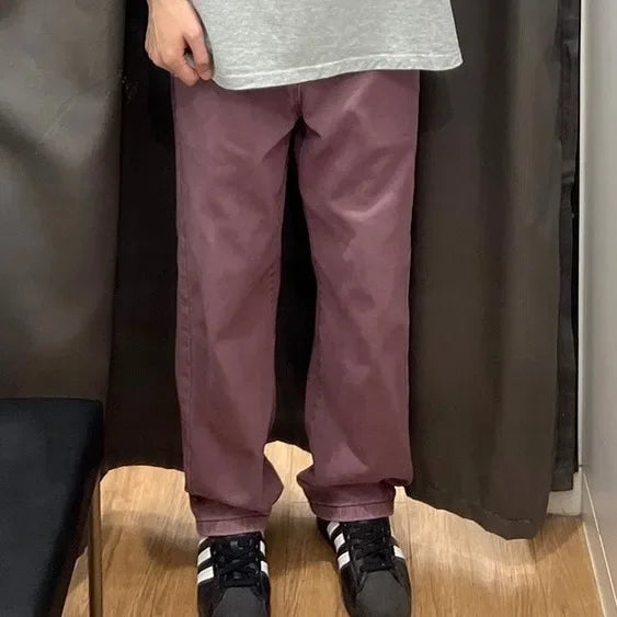 Trendy Vintage Lila Jeans für Herren