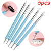 Acrylic Powder Nail Brushes Nail Art 3D Carving Manicure Salon