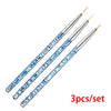 Acrylic Powder Nail Brushes Nail Art 3D Carving Manicure Salon