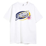 Men's Urban Angle Printed T Shirt Y2k Graphic Tops Streetwear