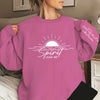Sunrise Spirit Lead Me Graphic Print Sweatshirt