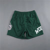 2024 Summer Men's Shorts Sports Casual Mesh Shorts Sports Fitness Quick Dry