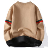 Winter Casual Thick Warm Sweater Knitted Pullover Handsome Fashion Cashmere