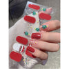 Celebrate Christmas with Bold Red Nails