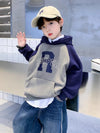Spring Autumn Boys Alphabet Sweatshirt Jacket