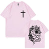 Jesus Lion of Judah Print T-shirt