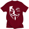 Knitted Slogan Anonymous Hacker Tshirt Man Letter Comical