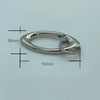 Twisted Metal Carabiner Keychain Multifunctional Mountaineering Car