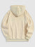 Embroidered Fleece Sweatshirt Casual Streetwear Fall Winter