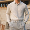 Autumn/winter Thickened Warm Knitted Top Men's Casual Lapel