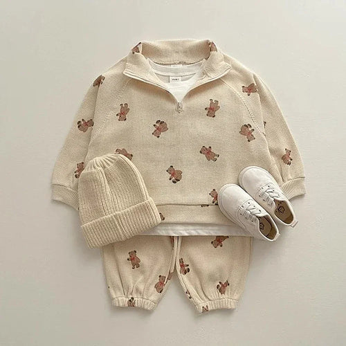 Spring Infant Baby Cartoon Long Sleeve Sweatshirt Pants