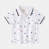 Polo Shirt Short Sleeve Kids Polos Tshirt Toddler Boy Girl Clothes
