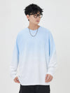 2024 Autumn Men's Long Sleeve T-shirts Fashion Oversized Tee Cotton