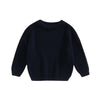 Toddler Baby Round Neck Sweaters Long Sleeve