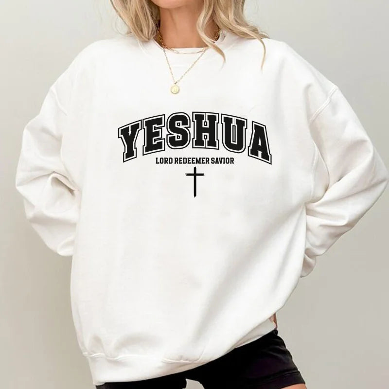 Vintage Yeshua Sweatshirt Christian Religious