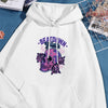 Beatdown Letter Skull Print Man Hoodie Autumn Fleece