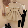 Cozy Waisted Trench Coats For Girls ChicTrendy Fall