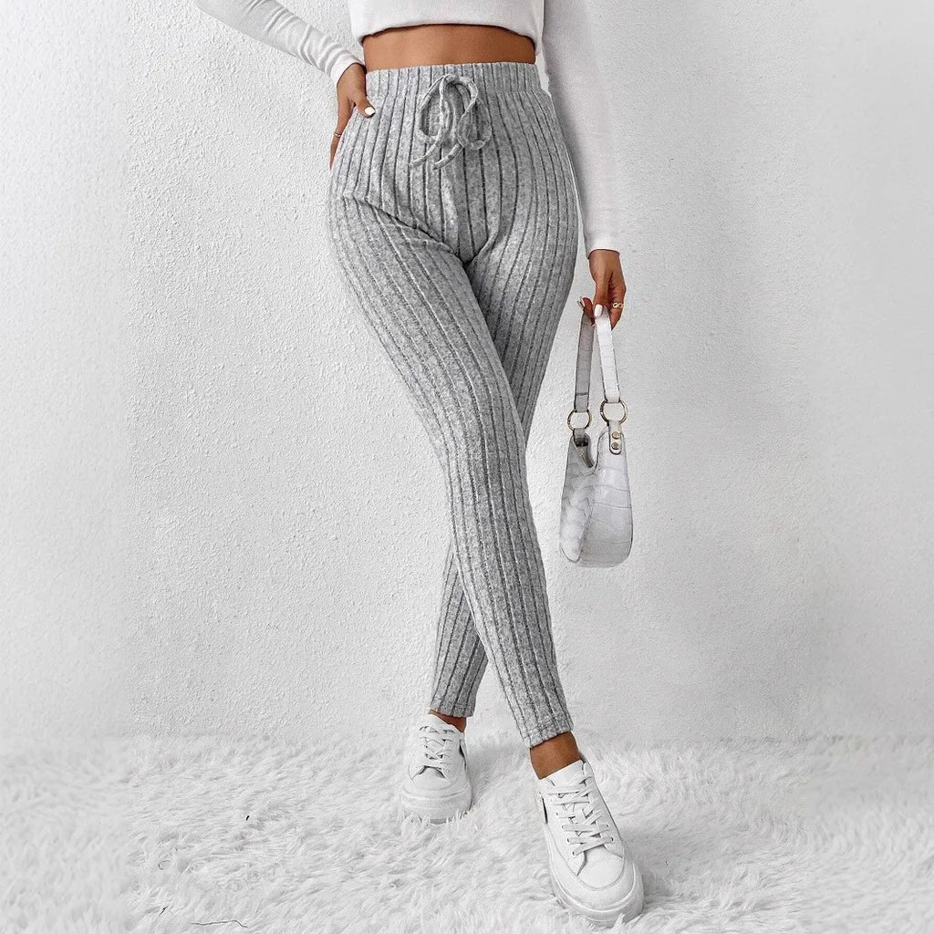 High-Waisted Yoga Pants Breathable Slim Fit Fitness Tights