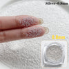 0.4mm-1.5mm Nail Art Beads Steel Ball Metal Micro Caviars Alloy
