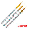 Acrylic Powder Nail Brushes Nail Art 3D Carving Manicure Salon