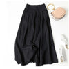 Summer Pants for Women Linen Size Wide Leg Pants
