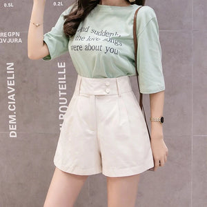 Wide Pleated Shorts High Waisted Sewing Pattern