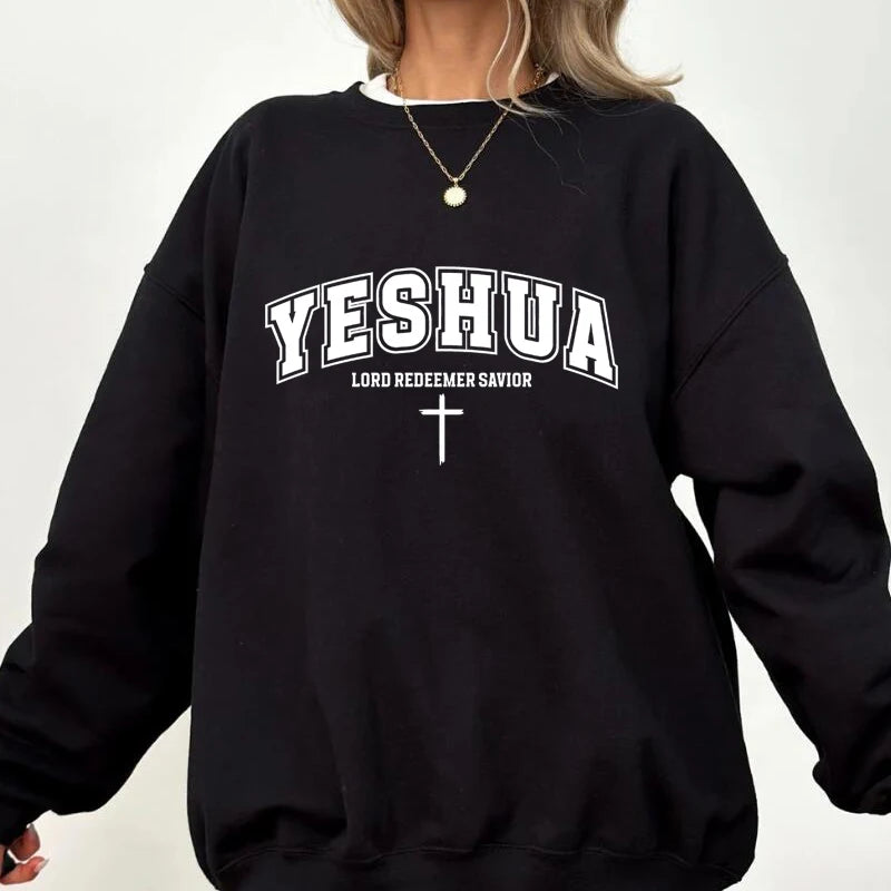Vintage Yeshua Sweatshirt Christian Religious