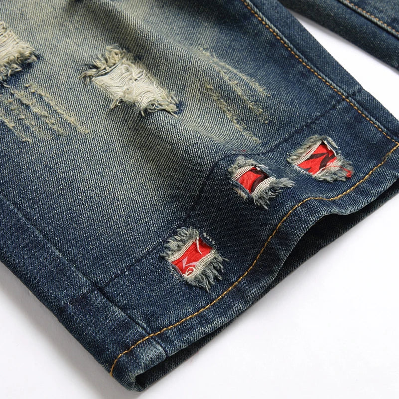 Elevate Your Style with Silentsea Men's Flip Denim Shorts