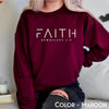 Trendy Faith Sweatshirt Bible Verse Hoodie for Women