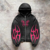 Harajuku Sweatshirts Hip Hop Y2k Clothes Butterfly Pattern