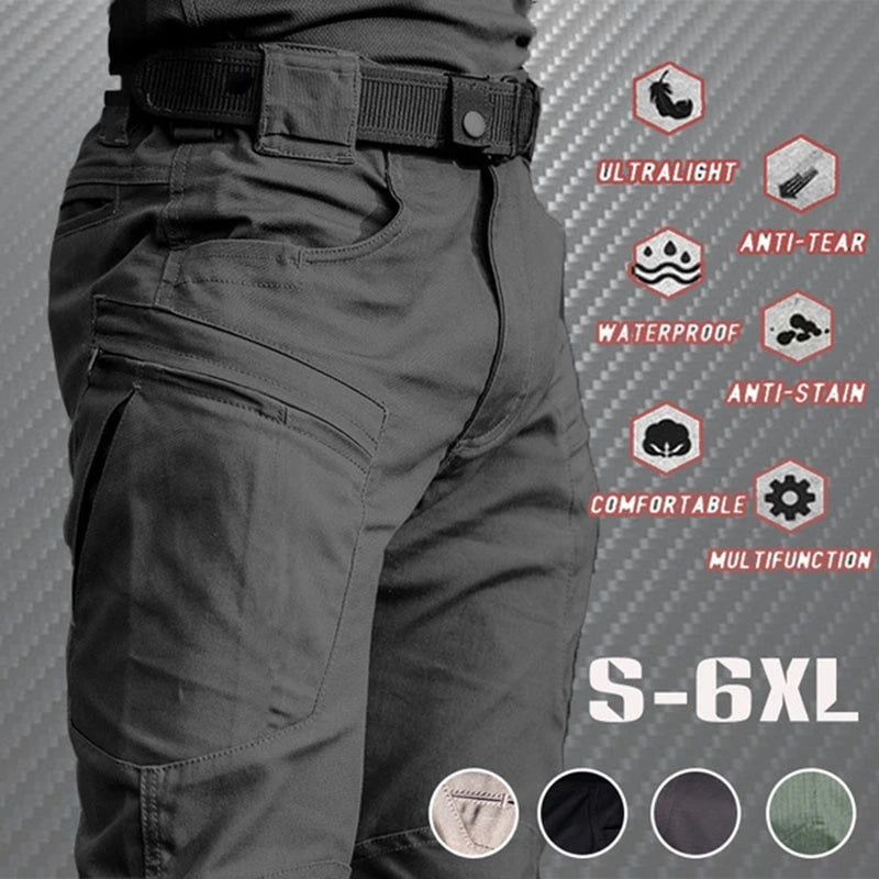 Waterproof Tactical Cargo Pants Breathable Army Military Long Trousers