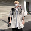 Style with Our Korean Patchwork Streetwear Shirts