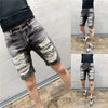 Denim Shorts For Men Thin Style Casual Mid Waist Versatile Fashionable