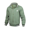 Summer Men’s Polo Jacket Zipper Long Sleeve