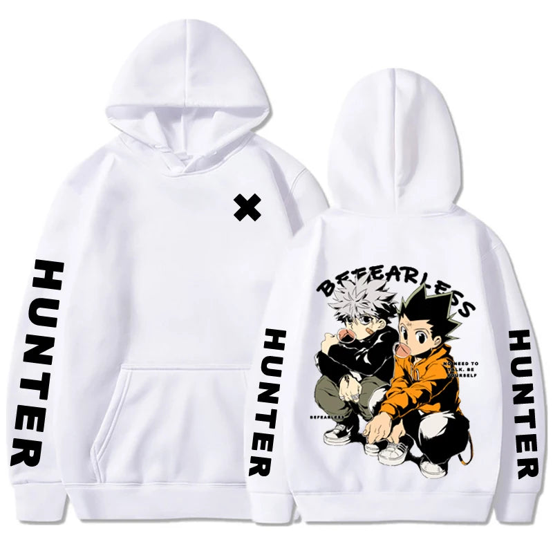 HxH Hoodie Killua Gon Anime Harajuku Unisex Sweatshirt