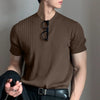 Men's Clothing Light Long Sleeve O Neck Loose Basic Shirt Popular Knitwear