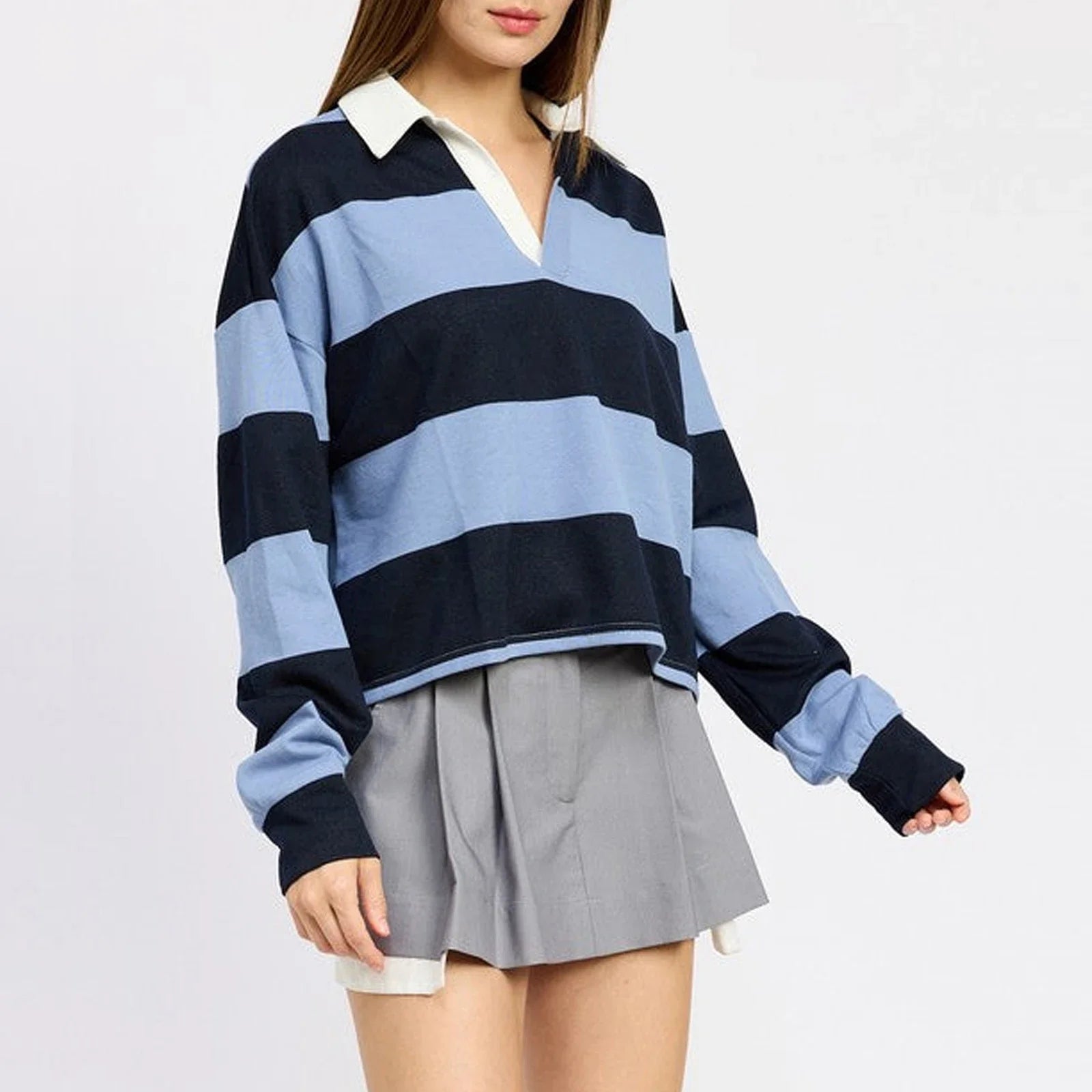 Women's Autumn Winter Loose Gothic Pullover Tops Long Sleeve