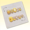 duck cute bow coquette press on nail