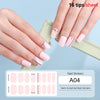 Gradient Auroras Semi Cured Gel Nail Strips Sparkly Shinning DIY Gel Polish