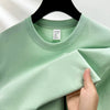 summer high-end short sleeve round neck