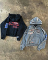 Y2K Men Jacket Fashion Street Unique Patch