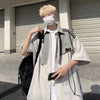 Style with Our Korean Patchwork Streetwear Shirts