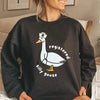 Registered Silly Goose Nurse Funny Graphic Sweatshirts