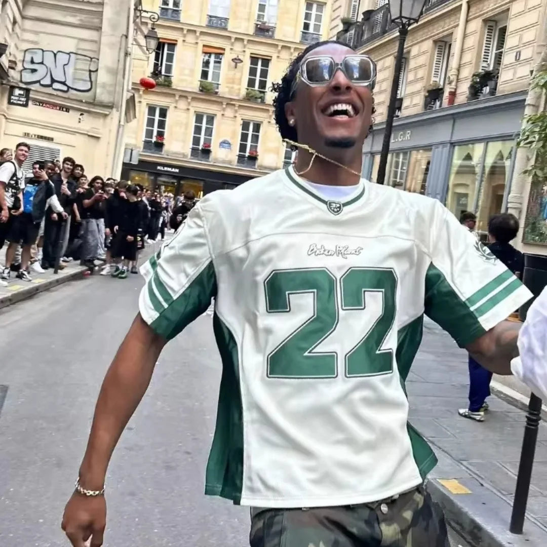 Men's Retro Y2K Oversized Tshirt Hip Hop Streetwear Top